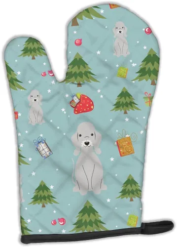 Miniatura 56 de Caroline's Treasures BB2732OVMT Dog House Collection Border Collie - Guante de horno grueso resistente al calor para sartenes calientes y horno
