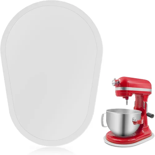Miniatura 13 de Mezclador deslizante de bambú compatible con ayuda de cocina Bowl Lift 5-8 Qt Stand Mixer - Mover de almacenamiento de cocina Organizador deslizante