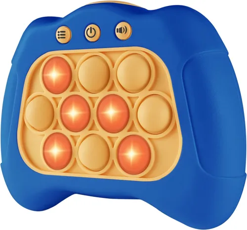 Miniatura 13 de Intoypad Pop The Target! Máquina de juego de mano de empuje de velocidad: un divertido juego multijugador para la familia. Juguete sensorial Fidget