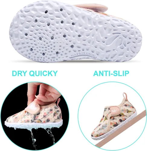 Miniatura 138 de FEETCITY Baby Boys Girls Water Sport Shoes Barefoot Kids Aqua Socks Quick-Dry Beach Swim Pool Shoes