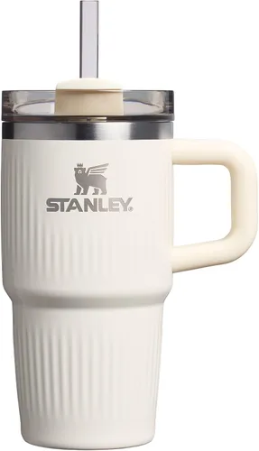 Miniatura 51 de Stanley Quencher H2.0 - Vaso de acero inoxidable con asa, pajilla y tapa FlowState giratoria de 3 posiciones; aislamiento térmico, sin BPA; apto
