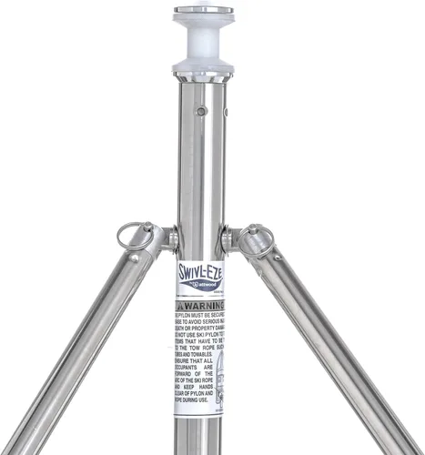 Miniatura 2 de attwood 903-008-T-S Swivl-Eze - Pilón de esquí de altura fija de acero inoxidable pulido de 29 pulgadas