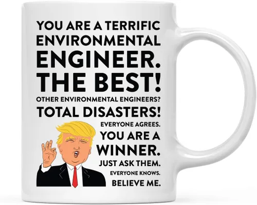 Miniatura 30 de Andaz Press Funny President Donald Trump - Taza de café de 11 onzas, excelente instructor aeróbico, paquete de 1, taza de cerámica para beber