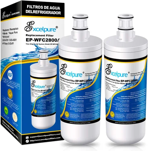Miniatura 8 de EXCELPURE 3US-AF01 Filtro de agua de repuesto para debajo del fregadero Filtrete Standard 3US-AF01 3US-AS01 Whirlpool WHCF-SRC WHCF-SUFC WHCF-SUF 1