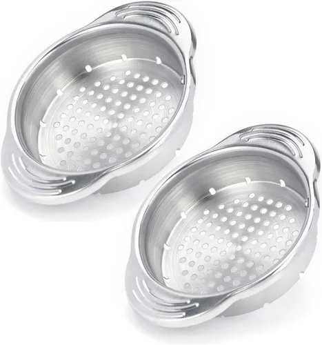 Miniatura 6 de Prensa coladora de atún, colador de latas de atún de acero inoxidable de grado alimenticio con agujeros laterales inferiores para atunes