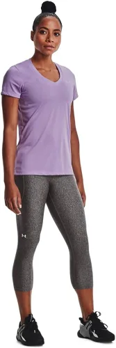 Miniatura 5 de Under Armour Tech - Camiseta de manga corta con cuello en V para mujer
