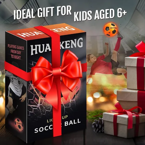 Miniatura 6 de HuanKeng Upgrade Rechargeable Glow in The Dark Ball Toys Birthday Gifts for 6 7 8 9 10 11 12 13 14 15 Year Old Boys, Sports and Outdoors Light Up