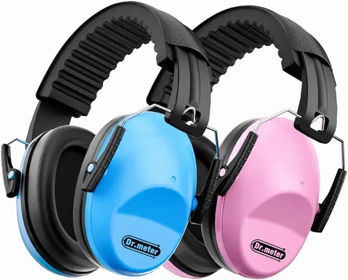 Miniatura 10 de Dr.meter - Auriculares con cancelación de ruido para niños y adultos, 2 PAQUETES, SNR27.4, protección auditiva, orejeras ajustables para Monster