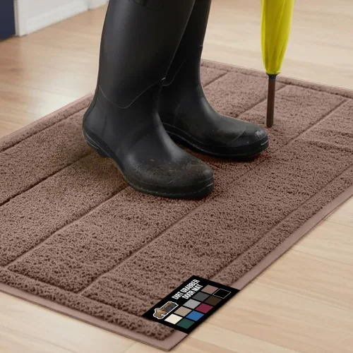 Miniatura 19 de GORILLA GRIP Dirt Grabber - Tapete de malla para puertas, de bajo perfil, resistente a manchas y decoloración, tiras de secado rápido resistentes