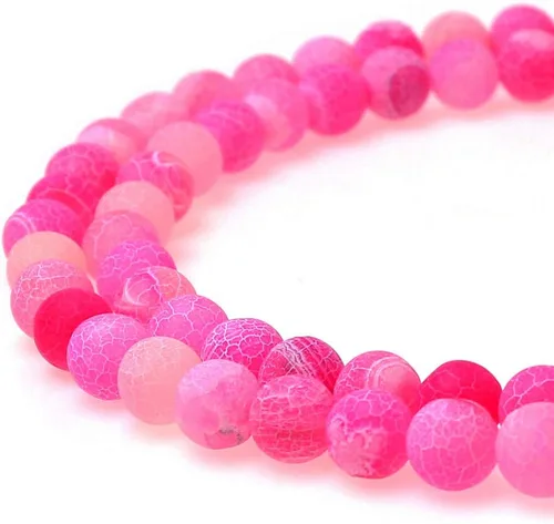 Miniatura 9 de MJDCB Los más vendidos en Amazonita Cuentas de piedra de jade redondas sueltas de color para hacer pulseras de joyería DIY (4 mm)