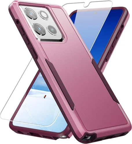 Miniatura 14 de Funda para Moto G Stylus 5G 2022, con Protector de Pantalla, [Probada contra Caídas de Grado Militar] Funda Protectora de Servicio Pesado Resistente