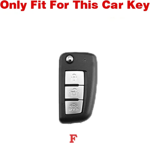 Miniatura 3 de Leather TPU Car Key Case Cover, for Nissan X-Trail T32 Juke F15 Qashqai J11 Murano Tiida Maxima Altima Quest Livina Nismo