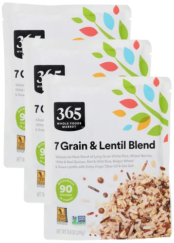 Miniatura 4 de 365 by Whole Foods Market, Mezcla de lentejas de 7 granos, 8.8 onzas