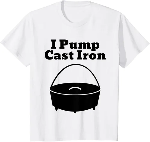 Miniatura 60 de I Pump - Camiseta de hierro fundido para cocinar al horno holandés