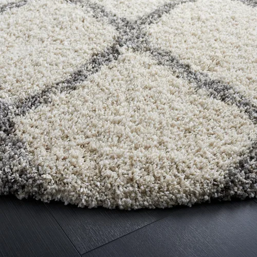 Miniatura 3 de SAFAVIEH Hudson Shag Collection - Alfombra decorativa de 2 x 3 pies, diseño de enrejado, no desprende pelusa y de fácil cuidado, 2 pulgadas