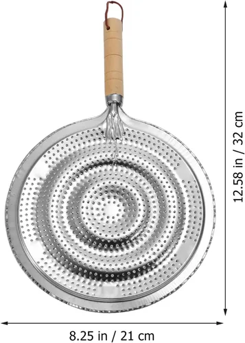 Miniatura 2 de DOITOOL 2PCS cocina difusor de calor reductor llama guardia placa de cocción, acero inoxidable