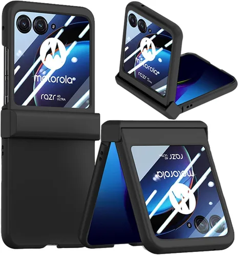 Miniatura 12 de Funda para Motorola Razr 2023 y protector de cámara trasera, funda delgada para teléfono con protector de bisagra, resistente a los arañazos, funda