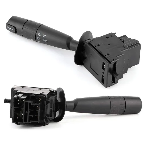 Miniatura 6 de Interruptor de señal de giro para 405 1992-1996 Negro Aramox