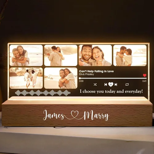 Miniatura 8 de LOVELYPOD Luz nocturna personalizada con foto de perro, regalo conmemorativo para perros, placa conmemorativa para mascotas, regalo de foto