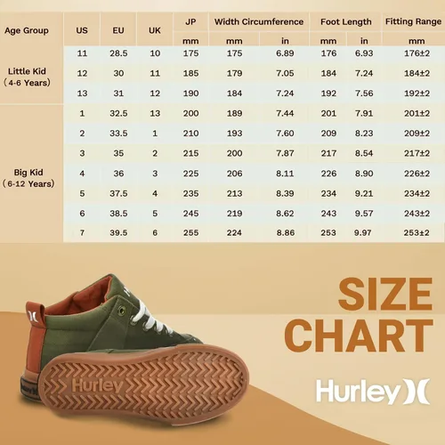 Miniatura 6 de Hurley Roddy - Tenis deportivos para niños y niñas
