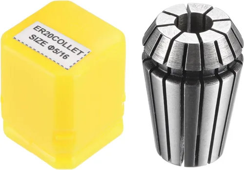 Miniatura 7 de uxcell ER20 Spring Collet, 7/16 "Chuck para máquina de grabado CNC Torno herramienta de fresado