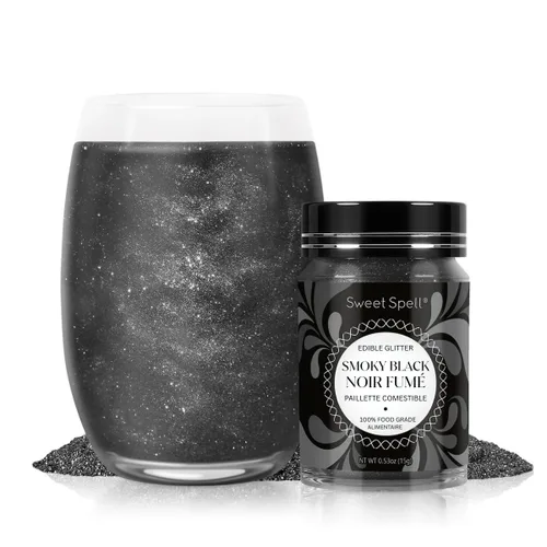 Miniatura 17 de Sweet Spell - Purpurina comestible (15g) - Destellos brillantes para bebidas, pasteles, cócteles - Purpurina 100% comestible y de grado alimenticio