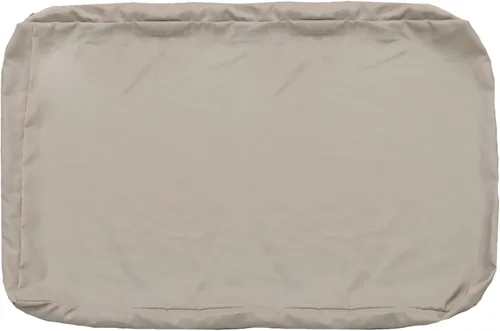 Miniatura 47 de FLYMEI Patio Cushion Covers 16x16x2.5 Waterproof Outdoor Cushion Cover Replacement 1Packs Outdoor Seat Cushion Slipcover for Rattan Chair Sofa, Beige