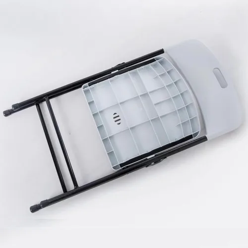 Miniatura 9 de BTEXPERT Silla plegable gruesa portátil de plástico para interiores y exteriores, boda, evento, picnic, cocina, comedor, iglesia, escuela, silla