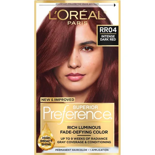 Miniatura 38 de L'Oreal Paris Superior Preference - Tinte permanente luminoso que desafía la decoloración, tinte para el cabello hasta 9 semanas de resplandor, 5C