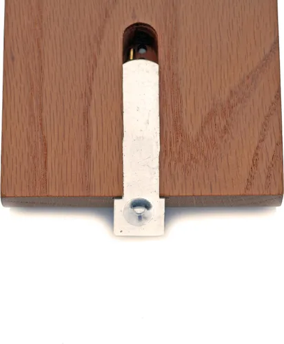 Miniatura 3 de WE Games Competition Cribbage Set - Tablero de 2 pistas de madera de roble macizo con clavijas de metal