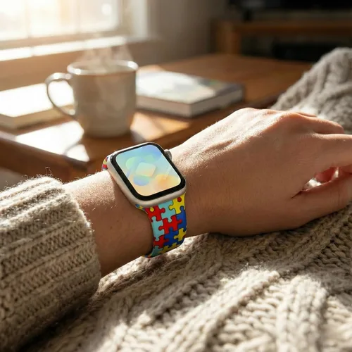 Miniatura 6 de Correa deportiva de silicona compatible con Apple Watch