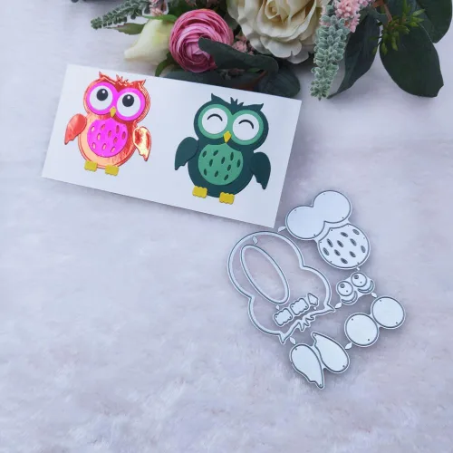 Miniatura 3 de Plantillas de plantillas de metal para decoración de tarjetas y álbumes de recortes, 1 unidad