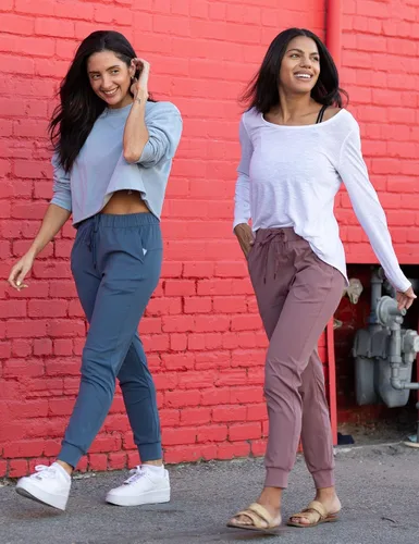 Miniatura 4 de AJISAI - Pantalones deportivos para mujer con cordón y bolsillos, para correr y relajarse