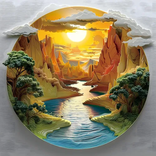 Miniatura 10 de Autumn Birds - Rompecabezas de 500 piezas para adultos, lindo paisaje natural de otoño, dibujos animados, pájaros bebés con sombreros de invierno