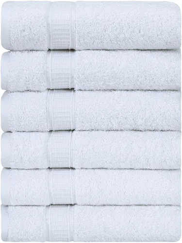 Miniatura 25 de LA HAMMAM - Paquete de 6 toallas de mano de 16 x 28 pulgadas de algodón turco para baño, cara, hotel, gimnasio y spa Extra suave al tacto, secado