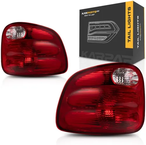 Miniatura 7 de Para Ford F150/250 LD Unidad de montaje de luz trasera cabina regular, Super Cab Flareside 2000/Flareside 2001-2004 FO2801178 YL3Z 13404 AA Lado
