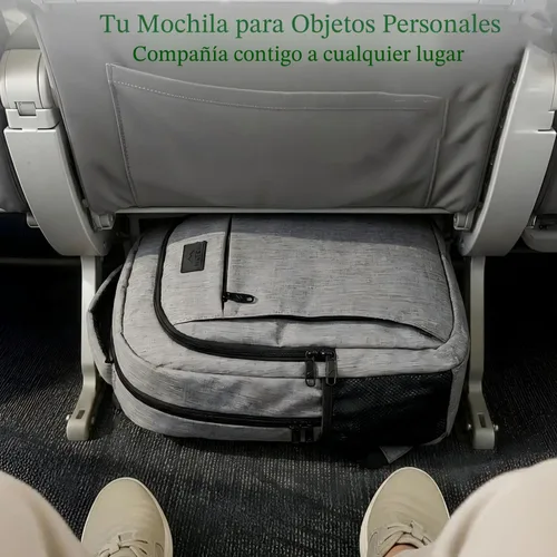 Miniatura 4 de MATEIN - Mochila de viaje para laptop, mochila empresarial antirrobo, delgada, resistente, puerto de carga USB, impermeable, para universidad o Gris