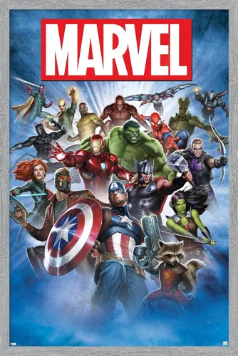 Miniatura 15 de Trends International Marvel Comics - Póster de pared con foto de grupo, 22.375 x 34 pulgadas, versión premium sin marco