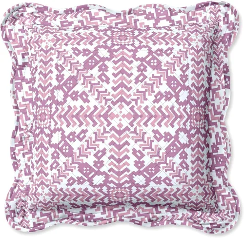 Miniatura 47 de BrylaneHome Almohada cuadrada Florence - Flor antigua