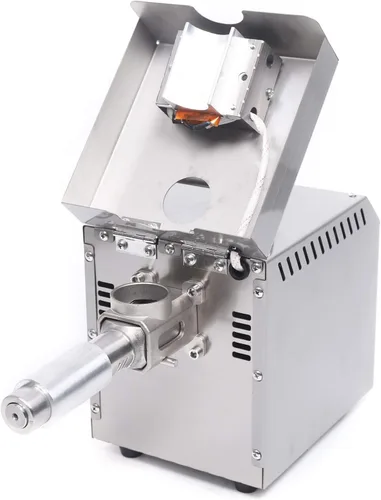 Miniatura 5 de Máquina de prensa de aceite de cocina, extractor de prensa de aceite automático eléctrico de 600 W, aceite orgánico frío/caliente