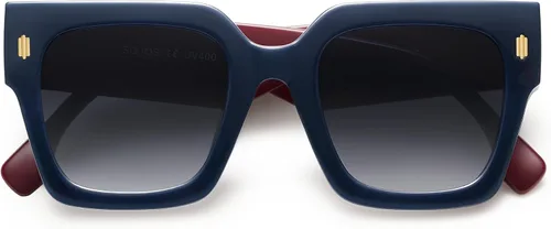 Miniatura 15 de SOJOS Gafas de sol cuadradas vintage de gran tamaño para mujer, estilo retro, de lujo, grandes, UV400 SJ2194