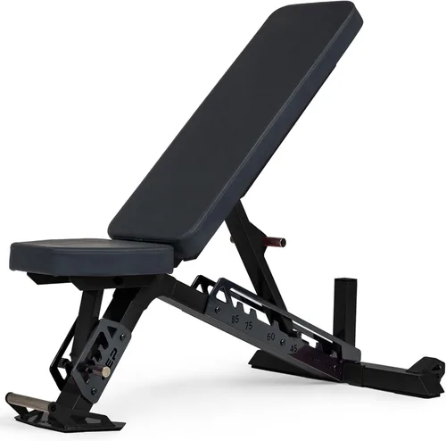 Miniatura 10 de REP Nighthawk, banco de pesas ajustable Banco de entrenamiento para gimnasio en casa, posiciones inclinada, declinada y plana Equipo de fitness