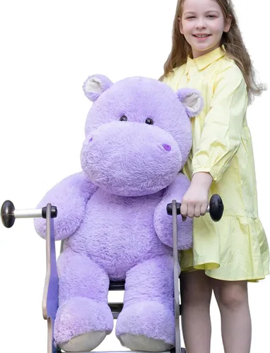 Miniatura 20 de BENINY Juguete de Peluche Grande de Ajolote Azul, Animal de Peluche Gigante de Ajolote de 39", Juguetes Grandes Regalo para Niñas Niños, Almohada
