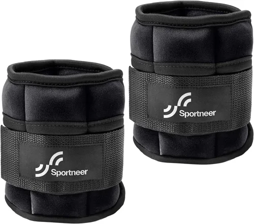 Miniatura 9 de Sportneer Adjustable Ankle/Wrist Weights for Men Women Kids, Weighted Leg & Cuff Strength Training for Yoga Walking Running Aerobics Gym Fitness