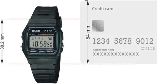 Miniatura 6 de Casio De los hombres digital multifunción negro goma