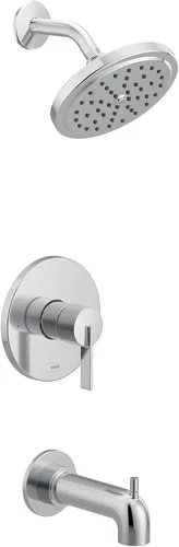 Miniatura 9 de Moen UT2263EPBG CIA Collection M-CORE 2-Series Eco Performance - Kit de molduras para bañera y ducha con 1 mango, requiere válvula, oro cepillado