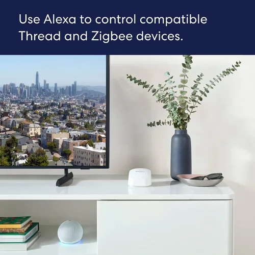 Miniatura 7 de Router wifi Amazon eero 6+ mesh como nuevo. Admite planes de internet de hasta un gigabit, cobertura de hasta 1500 pies² (139 m²), conecta más de 75