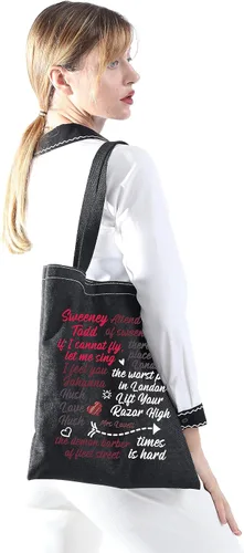 Miniatura 6 de Sweeney Todd Bolso de mano Sweeney Todd Musical Tote Sweeney Todd Merch Merch Sweeney Todd Cita