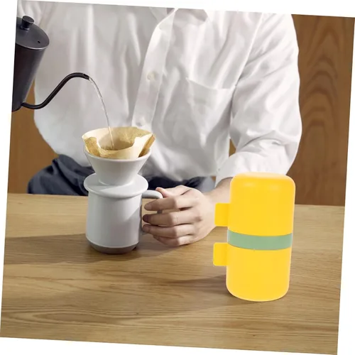 Miniatura 4 de SHOWERORO Molinillo de café portátil con manivela para acampar al aire libre, herramienta de molienda manual con ajustes de precisión, diseño