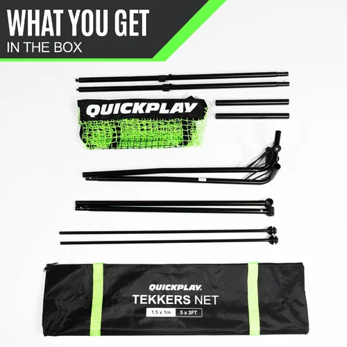 Miniatura 6 de QUICKPLAY Spot Target TEKKERS - Rebote de fútbol Perfecto para entrenamiento de equipo o en solitario Equipo de entrenamiento de fútbol ideal